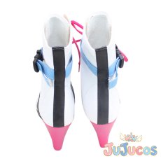 画像4: キズナアイ　A.I.Party 2021　コスプレ靴　バーチャルYouTuber　コスプレブーツ　JUJUcosplay (4)