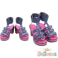 画像1: Anne Faulkner(アン・フォークナー)　コスプレ靴　Paradox Live（パラライ）　コスプレブーツ　JUJUcosplay (1)