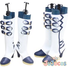 画像1: VTuber　アンジュ・カトリーナ　さんばかアイドル衣装　コスプレ靴　バーチャルYouTuber　コスプレブーツ　JUJUcosplay (1)