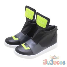 画像3: レベッカ　コスプレ靴　サイバーパンク エッジランナーズ　コスプレブーツ　JUJUcosplay (3)