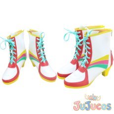 画像1: アグネスデジタル　勝負服　コスプレ靴　ウマ娘プリティーダービー　コスプレブーツ　JUJUcosplay (1)