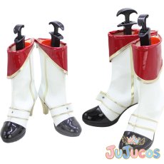 画像1: VTuber　葛葉（くずは）　ChroNoiR 3　くろのわ　コスプレ靴　バーチャルYouTuber　コスプレブーツ　JUJUcosplay (1)