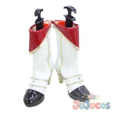 画像2: VTuber　葛葉（くずは）　ChroNoiR 3　くろのわ　コスプレ靴　バーチャルYouTuber　コスプレブーツ　JUJUcosplay (2)