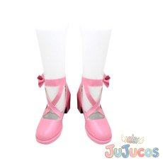 画像2: 丸山彩　Pastel*Palettes　コスプレ靴　BanG Dream!（バンドリ！）　コスプレブーツ　JUJUcosplay (2)