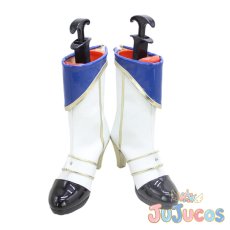 画像2: VTuber　叶(かなえ)　ChroNoiR（くろのわーる）　コスプレ靴　バーチャルYouTuber　コスプレブーツ　JUJUcosplay (2)