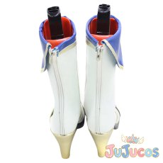 画像4: VTuber　叶(かなえ)　ChroNoiR（くろのわーる）　コスプレ靴　バーチャルYouTuber　コスプレブーツ　JUJUcosplay (4)