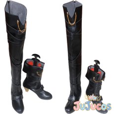 画像1: VTuber　Aster Arcadia(アスター アルカディア)　コスプレ靴　バーチャルYouTuber　コスプレブーツ　JUJUcosplay (1)