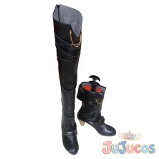 画像2: VTuber　Aster Arcadia(アスター アルカディア)　コスプレ靴　バーチャルYouTuber　コスプレブーツ　JUJUcosplay (2)