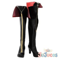 画像2: VTuber　宝鐘マリン　100万人記念衣装　コスプレ靴　バーチャルYouTuber　コスプレブーツ　JUJUcosplay (2)