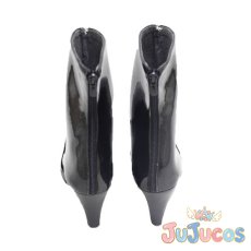 画像4: Vtuber　獅白ぼたん　初期衣装　コスプレ靴　バーチャルYouTuber　コスプレブーツ　JUJUcosplay (4)