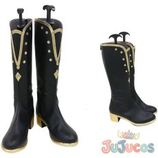 画像1: 明石国行　極　コスプレ靴　刀剣乱舞　コスプレブーツ　JUJUcosplay (1)