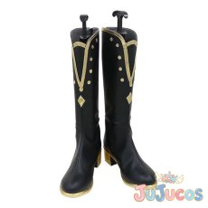 画像2: 明石国行　極　コスプレ靴　刀剣乱舞　コスプレブーツ　JUJUcosplay (2)