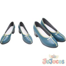 画像1: VTuber　甲斐田晴　戦闘服　コスプレ靴　バーチャルYouTuber　コスプレブーツ　JUJUcosplay (1)