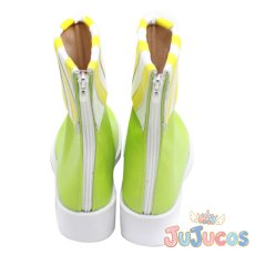 画像4: 唐可可　常夏☆サンシャイン　コスプレ靴　ラブライブ！スーパースター!!　コスプレブーツ　JUJUcosplay (4)