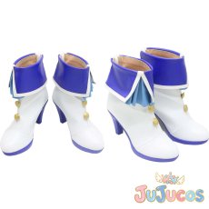 画像1: 早瀬ユウカ　イタズラ☆ストレート　コスプレ靴　ブルーアーカイブ　コスプレブーツ　JUJUcosplay (1)