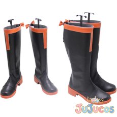 画像1: ツバキ　コスプレ靴　Pokemon LEGENDS アルセウス　コスプレブーツ　JUJUcosplay (1)