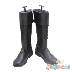 画像2: VTuber　葉加瀬冬雪　初期衣装　コスプレ靴　バーチャルYouTuber　コスプレブーツ　JUJUcosplay (2)