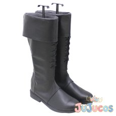 画像3: VTuber　葉加瀬冬雪　初期衣装　コスプレ靴　バーチャルYouTuber　コスプレブーツ　JUJUcosplay (3)