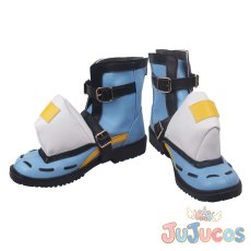 画像2: ブリジット　なりきり衣装　コスプレ靴　GUILTY GEAR（ギルティギア）　コスプレブーツ　JUJUcosplay (2)