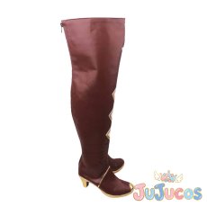 画像3: VTuber　ロゼミ・ラブロック（Rosemi Lovelock）　戦うアイドル　コスプレ靴　バーチャルYouTuber　コスプレブーツ　JUJUcosplay (3)