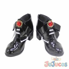 画像2: Vtuber　胡桃のあ　新衣装3　コスプレ靴　バーチャルYouTuber　コスプレブーツ　JUJUcosplay (2)