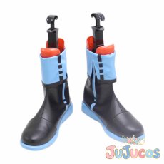 画像2: Vtuber　かみと　Kamito　初期衣装　コスプレ靴　バーチャルYouTuber　コスプレブーツ　JUJUcosplay (2)