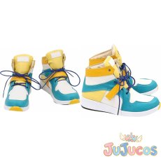 画像1: Vtuber　金子鏡　コスプレ靴　バーチャルYouTuber　コスプレブーツ　JUJUcosplay (1)