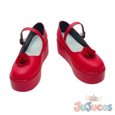 画像2: フランドール・スカーレット　東方紅魔郷　コスプレ靴　東方Project　コスプレブーツ　JUJUcosplay (2)