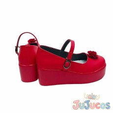 画像5: フランドール・スカーレット　東方紅魔郷　コスプレ靴　東方Project　コスプレブーツ　JUJUcosplay (5)