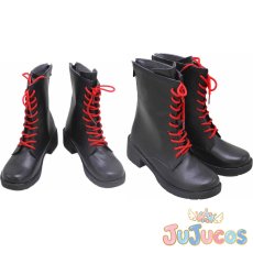 画像1: VTuber　夢追翔　通常　コスプレ靴　バーチャルYouTuber　コスプレブーツ　JUJUcosplay (1)