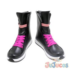 画像2: 甲斐田紫音　コスプレ靴　Paradox Live（パラドックスライブ）　コスプレブーツ　JUJUcosplay (2)