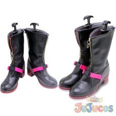 画像1: VTuber　風楽奏斗　通常　コスプレ靴　バーチャルYouTuber　コスプレブーツ　JUJUcosplay (1)