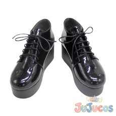 画像2: VTuber　常闇トワ　ガーリー系　コスプレ靴　バーチャルYouTuber　コスプレブーツ　JUJUcosplay (2)