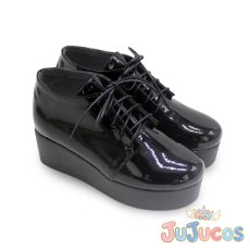 画像3: VTuber　常闇トワ　ガーリー系　コスプレ靴　バーチャルYouTuber　コスプレブーツ　JUJUcosplay (3)