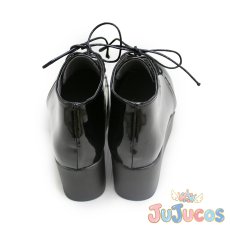 画像4: VTuber　常闇トワ　ガーリー系　コスプレ靴　バーチャルYouTuber　コスプレブーツ　JUJUcosplay (4)