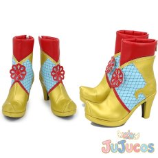 画像1: マレウス・ドラコニア　ハロウィーン　コスプレ靴　ツイステッドワンダーランド　コスプレブーツ　JUJUcosplay (1)