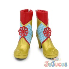 画像2: マレウス・ドラコニア　ハロウィーン　コスプレ靴　ツイステッドワンダーランド　コスプレブーツ　JUJUcosplay (2)