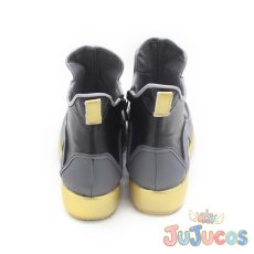 画像4: Vtuber　夜十神封魔　初期　コスプレ靴　バーチャルYouTuber　コスプレブーツ　JUJUcosplay (4)