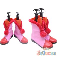 画像1: 才羽モモイ　コスプレ靴　ブルーアーカイブ　コスプレブーツ　JUJUcosplay (1)