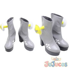 画像1: ナンジャモ　コスプレ靴　ポケットモンスター スカーレット・バイオレット　コスプレブーツ　JUJUcosplay (1)