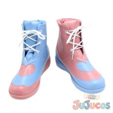 画像2: 初音ミク　ぬーどるストッパーフィギュア－恋するセーラー服－　コスプレ靴　VOCALOID　コスプレブーツ　JUJUcosplay (2)