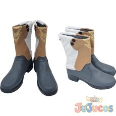 画像1: VTuber　アンジュ・カトリーナ　コスプレ靴　バーチャルYouTuber　コスプレブーツ　JUJUcosplay (1)