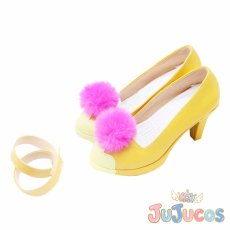 画像4: 菓彩あまね(キュアフィナーレ)　コスプレ靴　デリシャスパーティー?プリキュア　コスプレブーツ　JUJUcosplay (4)