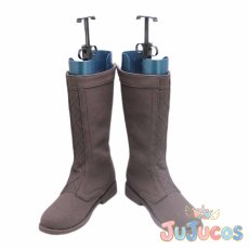 画像2: シン　シンエイ・ノウゼン　コスプレ靴　86-エイティシックス-　コスプレブーツ　JUJUcosplay (2)