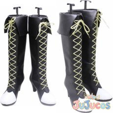 画像1: アレクシア・ミドガル　コスプレ靴　陰の実力者になりたくて!　コスプレブーツ　JUJUcosplay (1)