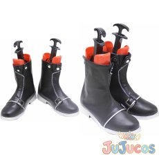 画像1: 燐舞曲(ロンド)　グルミク1周年　夜想曲　三宅葵依　コスプレ靴　D4DJ　コスプレブーツ　JUJUcosplay (1)