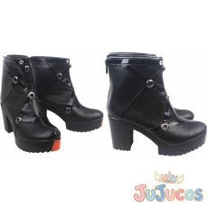 画像1: ラピ　コスプレ靴　勝利の女神：NIKKE　コスプレブーツ　JUJUcosplay (1)