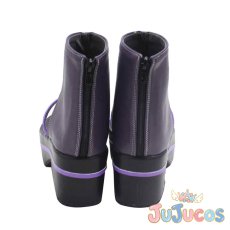 画像4: Vtuber　ラプラス・ダークネス（La+ Darknesss）　お正月衣装　コスプレ靴　バーチャルYouTuber　コスプレブーツ　JUJUcosplay (4)