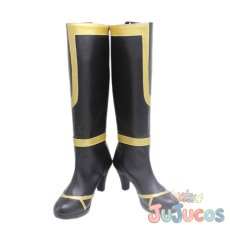 画像2: アルファ　コスプレ靴　陰の実力者になりたくて！　コスプレブーツ　JUJUcosplay (2)