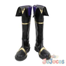 画像2: シャドウ　コスプレ靴　陰の実力者になりたくて！　コスプレブーツ　JUJUcosplay (2)